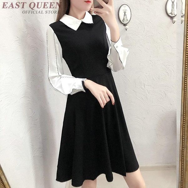 casual dresses classic for women 2021 chic patchwork puff sleeve a line dress midi elegant autumn dd2231, Black;gray
casual dresses classic for women 2021 chic patchwork puff sleeve a line dress midi elegant autumn dd2231, Black;gray