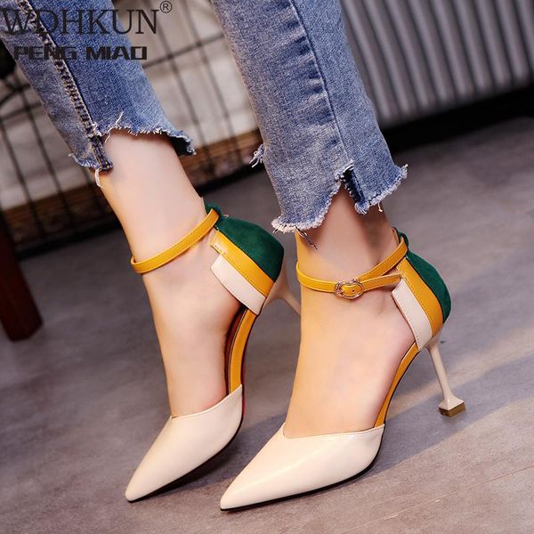 dress shoes 2021 concise elegant female high heels korean wild shallow mouth single fashion middle hollow comfort work, Black
dress shoes 2021 concise elegant female high heels korean wild shallow mouth single fashion middle hollow comfort work, Black