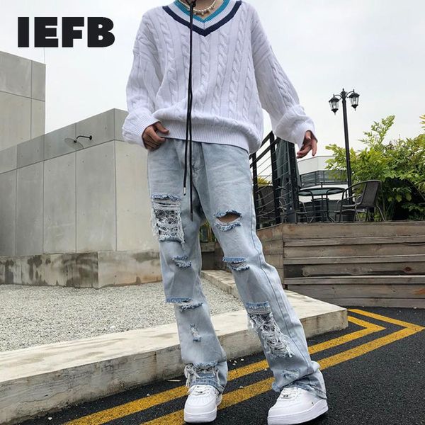 men's jeans iefb 2021 spring and autumn cashew flowers pants fashion ins trend high street cool niche cat whiskers ripped 9d0004, Blue
men's jeans iefb 2021 spring and autumn cashew flowers pants fashion ins trend high street cool niche cat whiskers ripped 9d0004, Blue