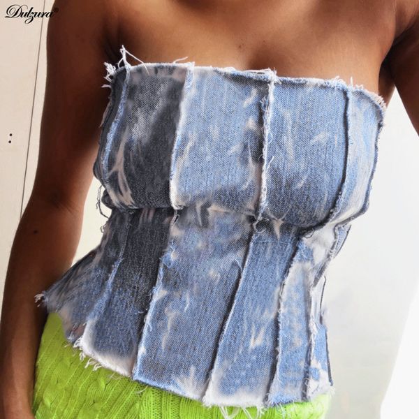tie dye jeans corset tube bustier tanks lace up bandage bodycon patchwork streetwear 2021 autumn winter club, Black;white
tie dye jeans corset tube bustier tanks lace up bandage bodycon patchwork streetwear 2021 autumn winter club, Black;white