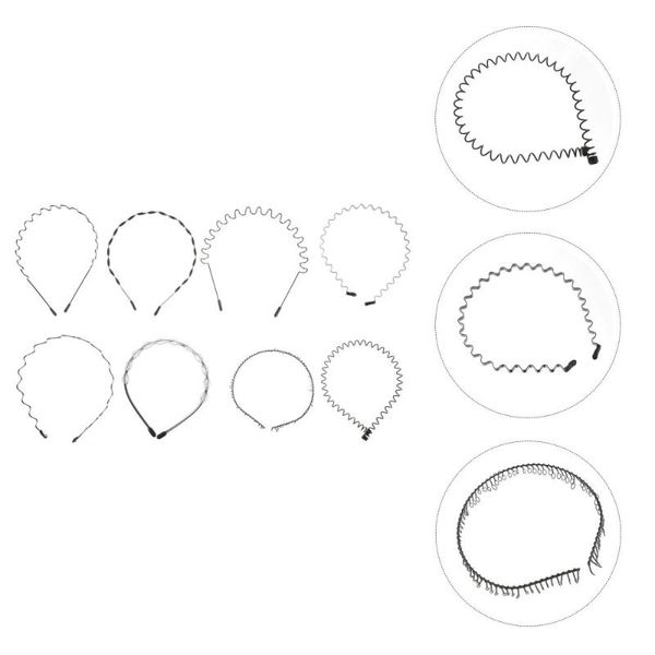 sweatband 8pcs invisible black hair hoops men sport headband male for outdoor, Yellow;black
sweatband 8pcs invisible black hair hoops men sport headband male for outdoor, Yellow;black