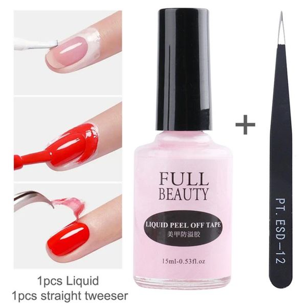 nail gel 15ml polish liquid peel off tape protect glue varnish anti-spill latex fast dry skin care art tweezer protector, Red;pink
nail gel 15ml polish liquid peel off tape protect glue varnish anti-spill latex fast dry skin care art tweezer protector, Red;pink
