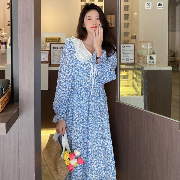 maternity dresses 7594# dress spring autumn long sleeves sweet chiffon floral pregnant women mom, White
maternity dresses 7594# dress spring autumn long sleeves sweet chiffon floral pregnant women mom, White