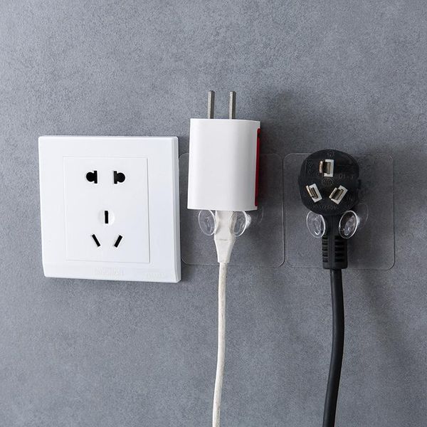 10pcs/3pcs/transparent plug hook non-marking strong load-bearing power supply sticky socket wire nail-bracket hook2021 hooks & rails
10pcs/3pcs/transparent plug hook non-marking strong load-bearing power supply sticky socket wire nail-bracket hook2021 hooks & rails