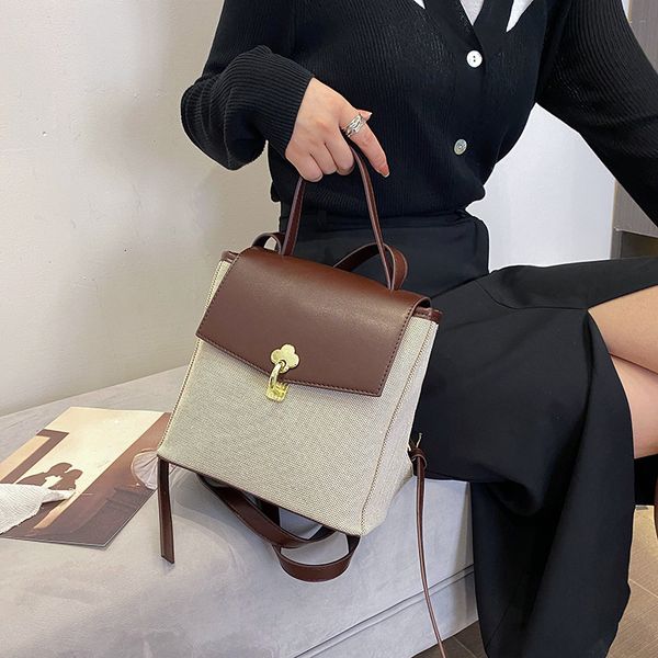 backpack korean fashion women's bag 2021 color contrast versatile large capacity leisure backpack
backpack korean fashion women's bag 2021 color contrast versatile large capacity leisure backpack