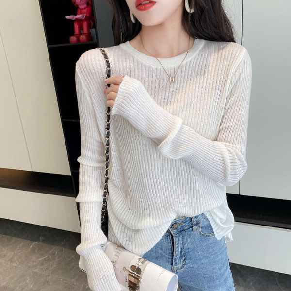 women's sweaters pullover sweater women 2021 fall/winter drawstring round neck long-sleeved inner knit ladies 260a, White;black
women's sweaters pullover sweater women 2021 fall/winter drawstring round neck long-sleeved inner knit ladies 260a, White;black