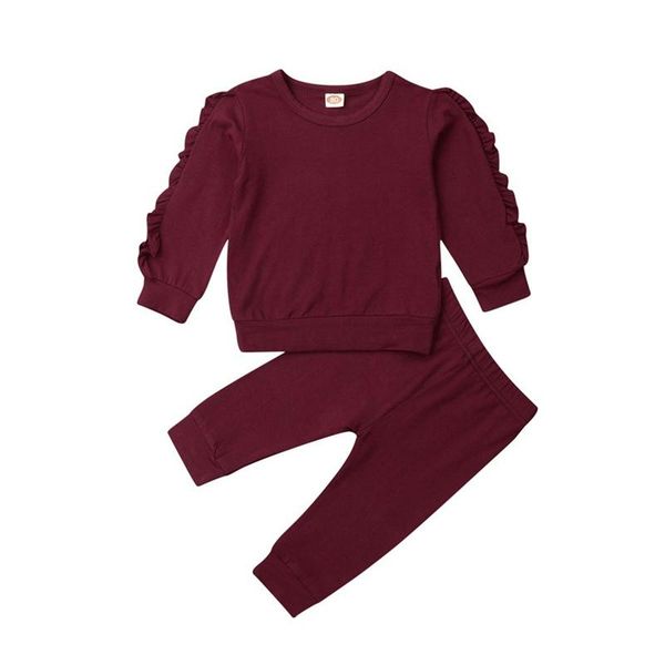 clothing sets 0-3 years old solid color sweatshirt + pants suit for born baby boys girls ruffles long sleeve infant spring autumn clothes, White
clothing sets 0-3 years old solid color sweatshirt + pants suit for born baby boys girls ruffles long sleeve infant spring autumn clothes, White