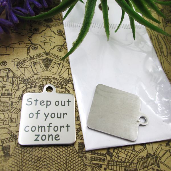 40pcs--stainless steel charms"step out of your comfort zone" more style choosing diy pendants fo necklace, Bronze;silver
40pcs--stainless steel charms"step out of your comfort zone" more style choosing diy pendants fo necklace, Bronze;silver