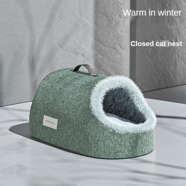 cat beds & furniture semi-enclosed winter nest warm house fabric deep sleep bed accessories
cat beds & furniture semi-enclosed winter nest warm house fabric deep sleep bed accessories