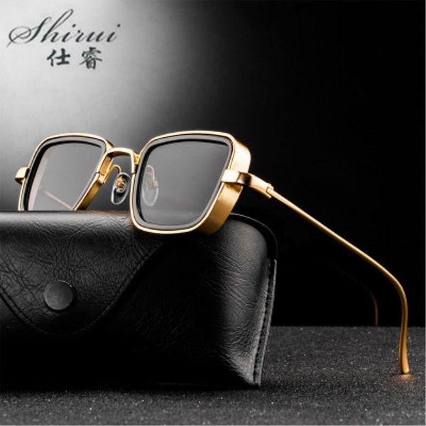 sunglasses classic gothic steampunk alloy men women brand designer vintage square metal frame sun glasses uv400, White;black
sunglasses classic gothic steampunk alloy men women brand designer vintage square metal frame sun glasses uv400, White;black