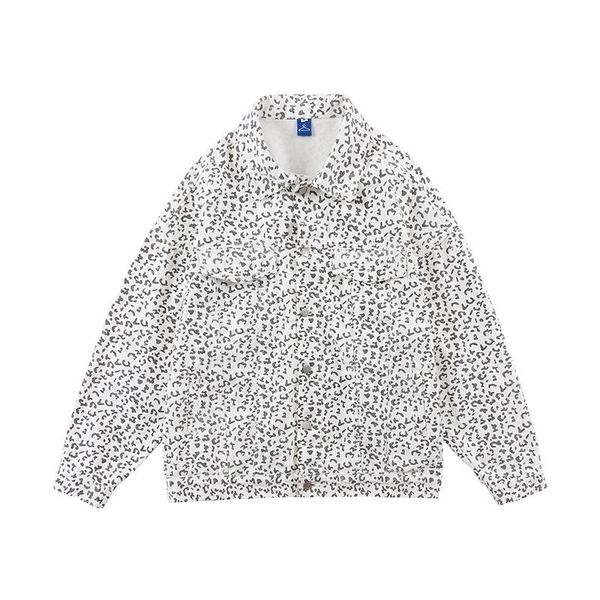 men's jackets retro leopard colot match pockets mens jeans hip hop lapel washed vibe style casual denim coat loose couple clothes, Black;brown
men's jackets retro leopard colot match pockets mens jeans hip hop lapel washed vibe style casual denim coat loose couple clothes, Black;brown