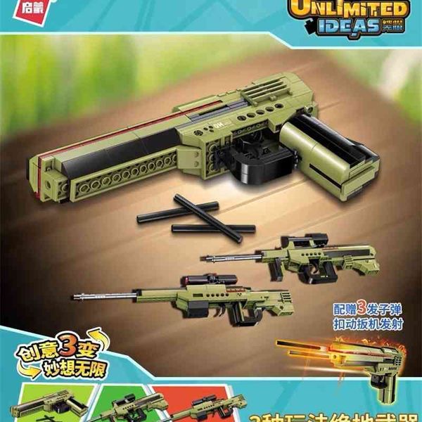 suitable for assembling children's toys lego can fire continuous weapons jedi survive eat chicken boy puzzle assembly product
suitable for assembling children's toys lego can fire continuous weapons jedi survive eat chicken boy puzzle assembly product