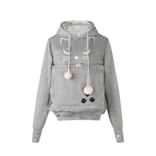 women's hoodies & sweatshirts womens kangaroo pet dog cat holder carrier pullovers pouch large pocket hoodie women clothes s-4xl, Black
women's hoodies & sweatshirts womens kangaroo pet dog cat holder carrier pullovers pouch large pocket hoodie women clothes s-4xl, Black