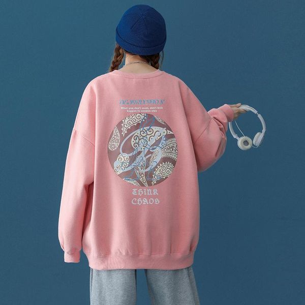 women's hoodies & sweatshirts print hooded women street oversize warm loose casual hoodie hip hop womens streetwear 2021, Black
women's hoodies & sweatshirts print hooded women street oversize warm loose casual hoodie hip hop womens streetwear 2021, Black