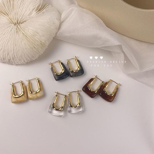 stud 2021 fashion resin hoop earrings for women girls geometric irregular design metal acrylic party jewelry, Golden;silver
stud 2021 fashion resin hoop earrings for women girls geometric irregular design metal acrylic party jewelry, Golden;silver