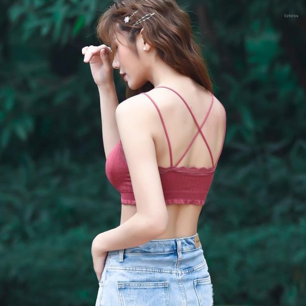 sport underwear seamless cross tube women bra female corset crop soutien gorge lingerie 2021 lace white bustiers & corsets, Black;white
sport underwear seamless cross tube women bra female corset crop soutien gorge lingerie 2021 lace white bustiers & corsets, Black;white