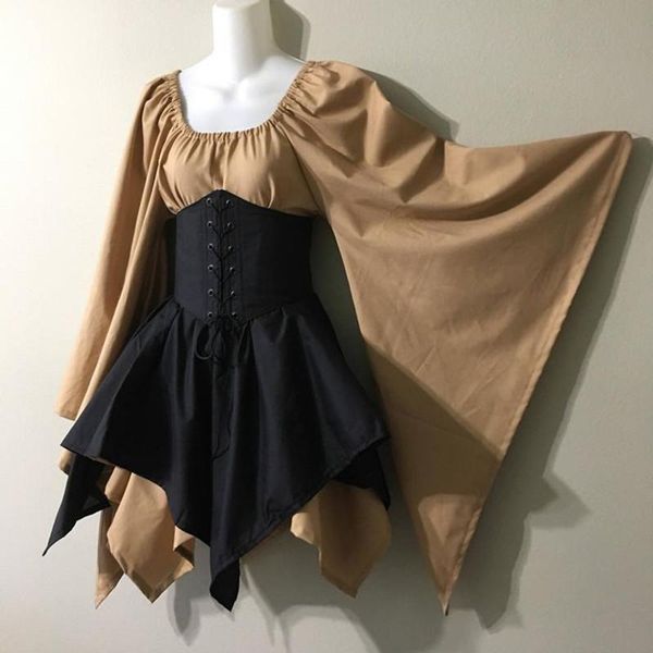 casual dresses spring autumn polyester women's dress square collar long sleeve pullover patchwork asymmetrical vintage, Black;gray
casual dresses spring autumn polyester women's dress square collar long sleeve pullover patchwork asymmetrical vintage, Black;gray