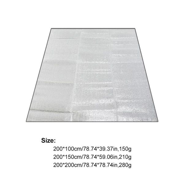 waterproof aluminum foil eva camping mat foldable sleeping picnic beach mattress outdoor pad 3 size 100~200x200cm pads
waterproof aluminum foil eva camping mat foldable sleeping picnic beach mattress outdoor pad 3 size 100~200x200cm pads