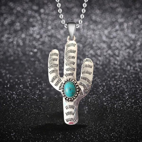 pendant necklaces personality cactus necklace for women simple green crystal alloy ladies wedding fashion jewelry, Silver
pendant necklaces personality cactus necklace for women simple green crystal alloy ladies wedding fashion jewelry, Silver