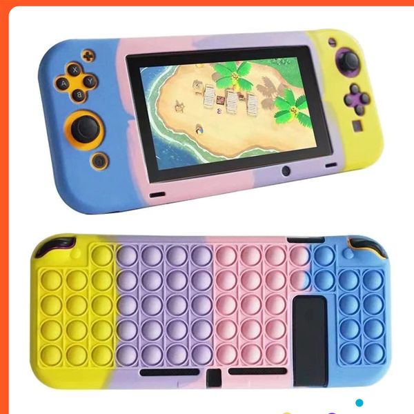 2022 toyshop 2021 new protective pop case for nintendo switch lite bubble sensory fidget toy stress silicone cover for nintend switch mini
2022 toyshop 2021 new protective pop case for nintendo switch lite bubble sensory fidget toy stress silicone cover for nintend switch mini