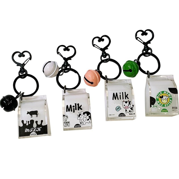 trend cartoon creative acrylic milk box series key chain personalized car metal key chain bag pendant suitable for scene pendant, Slivery;golden
trend cartoon creative acrylic milk box series key chain personalized car metal key chain bag pendant suitable for scene pendant, Slivery;golden