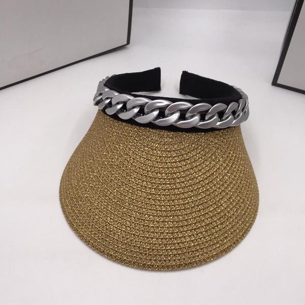 wide brim hats fashion color chain straw empty hat cap sunscreen youth wide-brim leisure travel ins, Blue;gray
wide brim hats fashion color chain straw empty hat cap sunscreen youth wide-brim leisure travel ins, Blue;gray