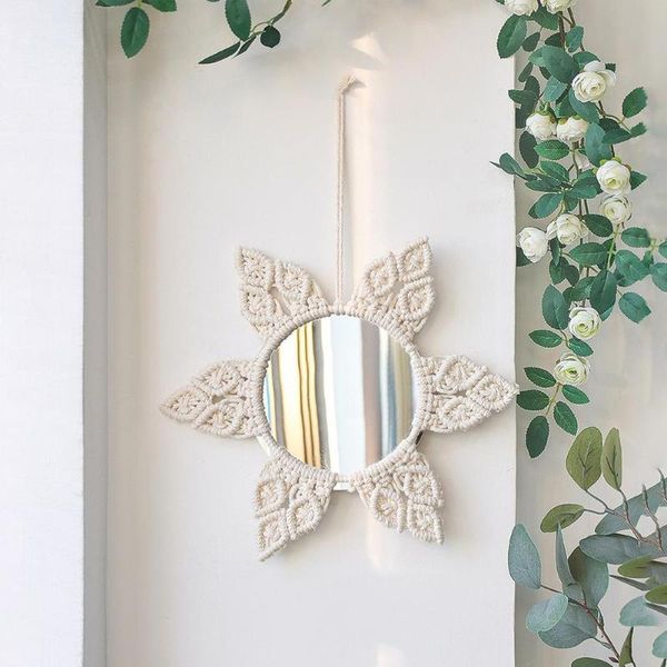 tapestries macrame mirror wall hanging bohemia handmade tapestry for home decoration mirrors living room bedroom
tapestries macrame mirror wall hanging bohemia handmade tapestry for home decoration mirrors living room bedroom