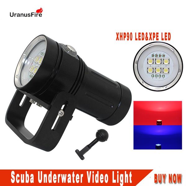 uranusfire led diving underwater 100m 20000lumens 6 xhp90 4 xpe uv red pography video lanterna fill light flashlights torches
uranusfire led diving underwater 100m 20000lumens 6 xhp90 4 xpe uv red pography video lanterna fill light flashlights torches