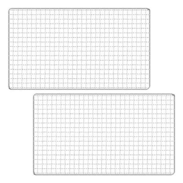 tools & accessories 2pc durable barbecue wire meshes baking mesh mats grill nets (silver) 
tools & accessories 2pc durable barbecue wire meshes baking mesh mats grill nets (silver)