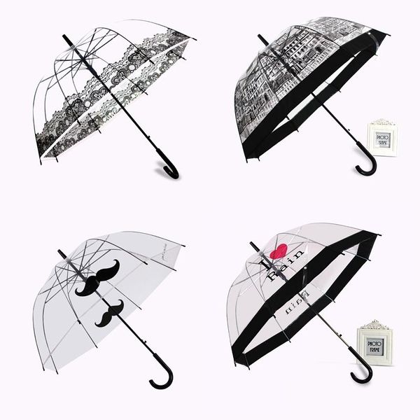 umbrellas transparent little beard long handle umbrella super light cartoon lace apollo 3d 8 bone semi-automatic
umbrellas transparent little beard long handle umbrella super light cartoon lace apollo 3d 8 bone semi-automatic