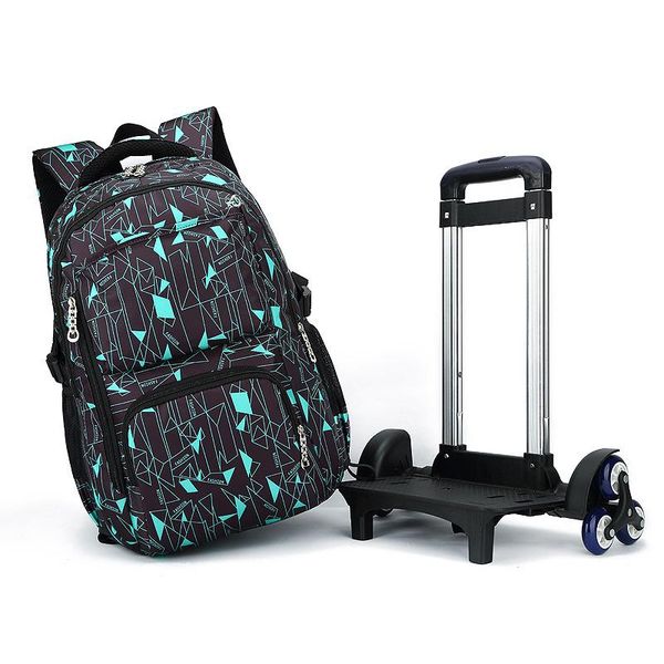 geometric print kids trolley schoolbag luggage book bag backpack latest removable children school bags 2/6 wheels stairs
geometric print kids trolley schoolbag luggage book bag backpack latest removable children school bags 2/6 wheels stairs