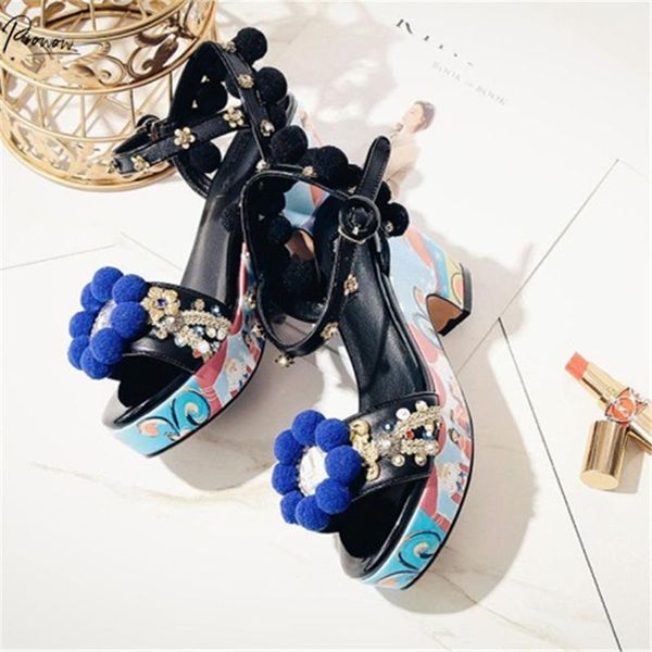 prowow style black red genuine leather floral metal women summer sandals open toe buckle strap plartform shoes woman
prowow style black red genuine leather floral metal women summer sandals open toe buckle strap plartform shoes woman