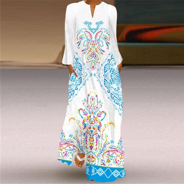 casual dresses 2021 3d blue printed white dress autumn long sleeve beach woman elegant girl plus size women oversized, Black;gray
casual dresses 2021 3d blue printed white dress autumn long sleeve beach woman elegant girl plus size women oversized, Black;gray