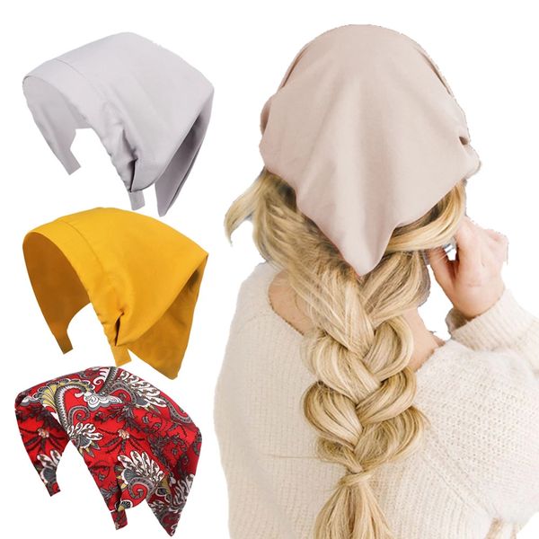 solid color/printed triangle scarf headband headscarf decorations for girls fashionable hair headbands hair accessories, Silver
solid color/printed triangle scarf headband headscarf decorations for girls fashionable hair headbands hair accessories, Silver