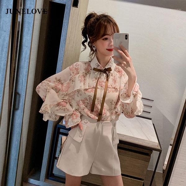 hstar women spring long sleeve shirts vintage print floral female sweet blouse casual holiday lady lace-up boho women's blouses &, White
hstar women spring long sleeve shirts vintage print floral female sweet blouse casual holiday lady lace-up boho women's blouses &, White