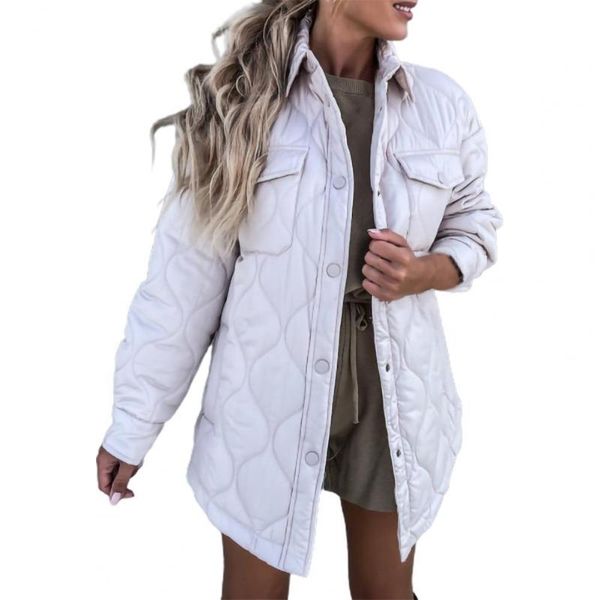 women's jackets patchwork long sleeve turn down collar women jacket autumn winter single-breasted keep warm stitched pattern solid colo, Black;brown
women's jackets patchwork long sleeve turn down collar women jacket autumn winter single-breasted keep warm stitched pattern solid colo, Black;brown