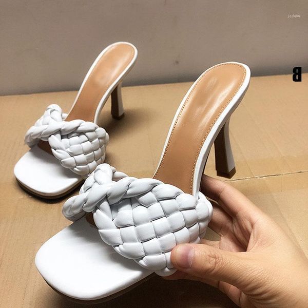 summer weave women slippers fashion open toe thin high heels gladiator sandals outdoor party slides elegant ladies mules sho1, Black
summer weave women slippers fashion open toe thin high heels gladiator sandals outdoor party slides elegant ladies mules sho1, Black