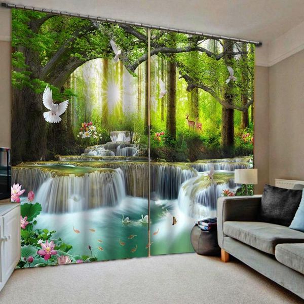 curtain & drapes custom any size idyllic scenery forest waterfall landscape fabric window curtains for living room bedroom shower decor
curtain & drapes custom any size idyllic scenery forest waterfall landscape fabric window curtains for living room bedroom shower decor