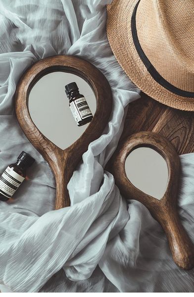 mirrors water drop shape handmade solid wooden antique hand mirror 
mirrors water drop shape handmade solid wooden antique hand mirror