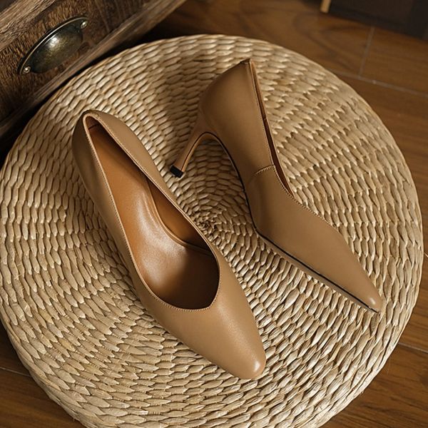 women high heel shoes real leather thin heel women pumps fashion shoes women party footwear size 34-39, Black
women high heel shoes real leather thin heel women pumps fashion shoes women party footwear size 34-39, Black