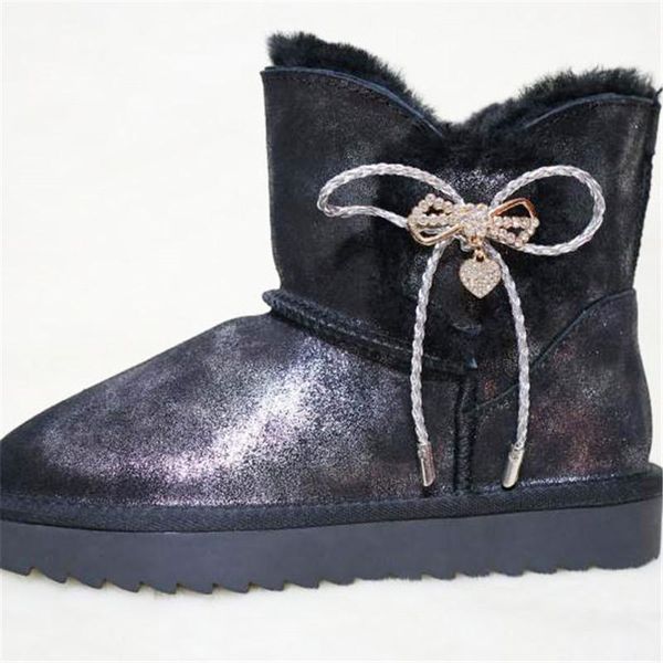 boots style flat warm winter shoes 100% genuine leather 2021 women sheep wool snow cowskin fur, Black
boots style flat warm winter shoes 100% genuine leather 2021 women sheep wool snow cowskin fur, Black
