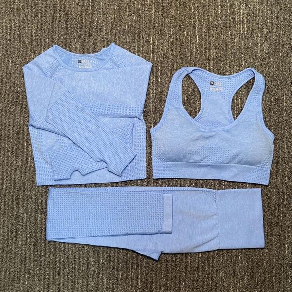 2pcs/3pcs seamless yoga set fitness women tracksuit sports long sleeve crop gym clothing high waist leggings outfit
2pcs/3pcs seamless yoga set fitness women tracksuit sports long sleeve crop gym clothing high waist leggings outfit