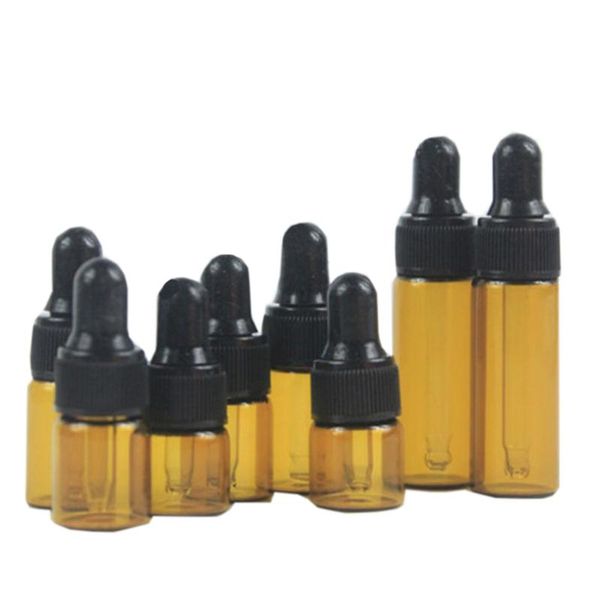 storage bottles & jars 10/100pcs 1ml/ 2ml/3ml/5ml mini amber glass dropper small essential oil vials black,white cap
storage bottles & jars 10/100pcs 1ml/ 2ml/3ml/5ml mini amber glass dropper small essential oil vials black,white cap
