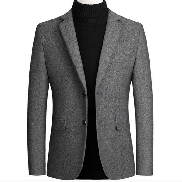 men suit men's blazer wool thick classic business suits jacket male luxurious slim blazers &, White;black
men suit men's blazer wool thick classic business suits jacket male luxurious slim blazers &, White;black