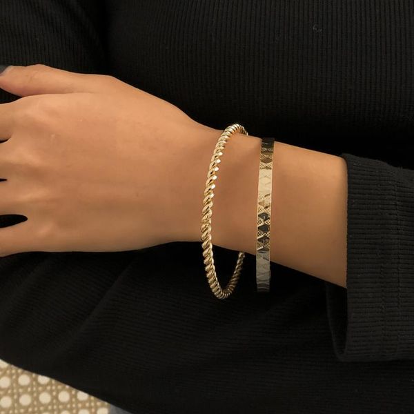 link, chain retro simple metal multi- set bracelet european and american style personality geometric twist women's jewelry, Black
link, chain retro simple metal multi- set bracelet european and american style personality geometric twist women's jewelry, Black
