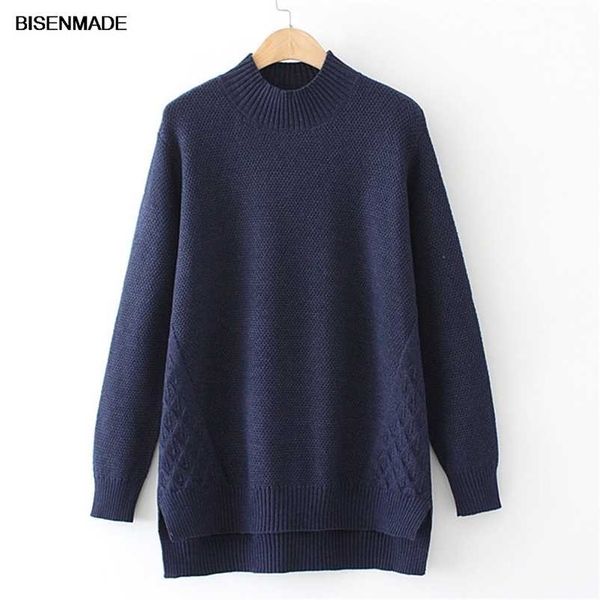 autumn winter women's jumper plus size sweater loose solid color pullover mock neck knitwear asymmetry knitted clothing /4xl 211104, Black
autumn winter women's jumper plus size sweater loose solid color pullover mock neck knitwear asymmetry knitted clothing /4xl 211104, Black
