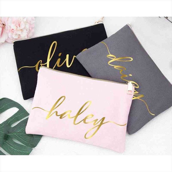 personalized zipper pouch bridesmaid cosmetic bags ,bridal shower makeup organizer,customized canvas toiletry for travel
personalized zipper pouch bridesmaid cosmetic bags ,bridal shower makeup organizer,customized canvas toiletry for travel