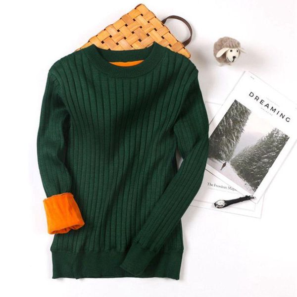 thick warm velvet women basic sweater fall winter ribbed knitted pullovers black white female jumper women's sweaters, White;black 
thick warm velvet women basic sweater fall winter ribbed knitted pullovers black white female jumper women's sweaters, White;black