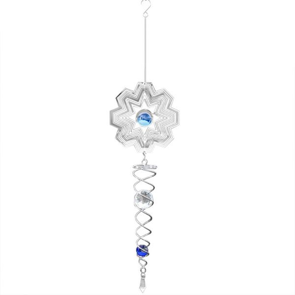 decorative objects & figurines wind chime mirror reflective metal wire crystal ball bell for home garden decoration ednu888
decorative objects & figurines wind chime mirror reflective metal wire crystal ball bell for home garden decoration ednu888