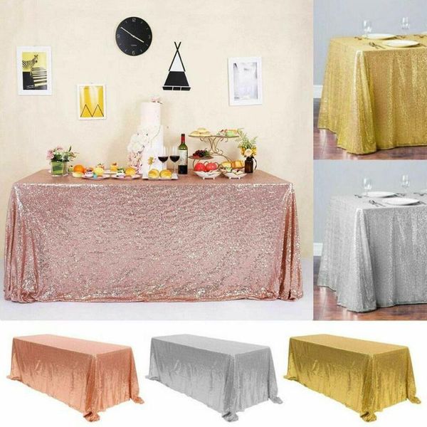 table cloth rectangular glitter sequin cover 120cm*150 cm rose gold/silver tablecloth for wedding party homedecor reusable
table cloth rectangular glitter sequin cover 120cm*150 cm rose gold/silver tablecloth for wedding party homedecor reusable